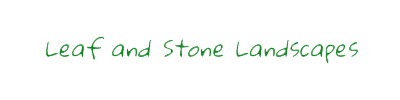 Leaf and Stone Landscapes logo