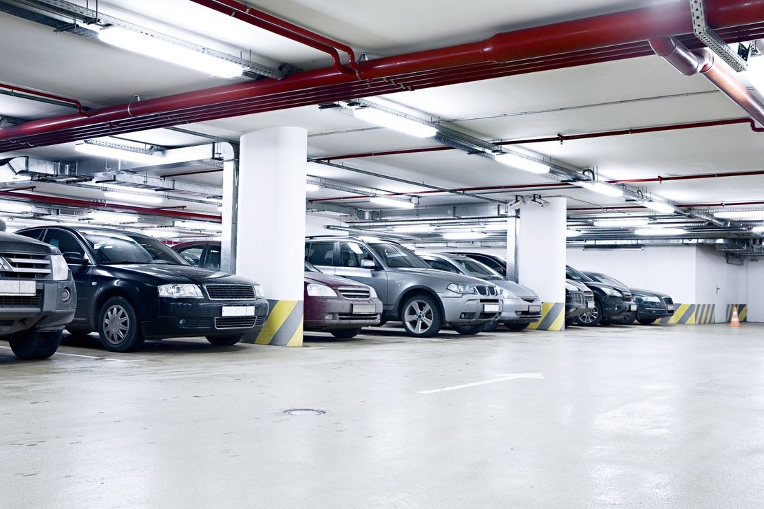 Auto in parcheggio