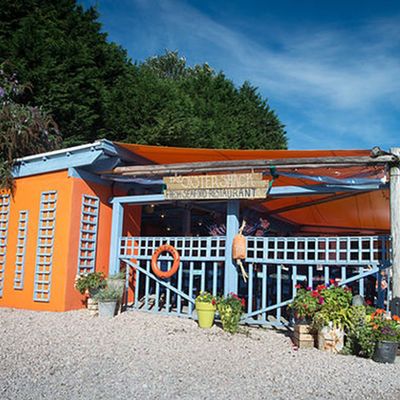 The Oyster Shack near Pennymoor Caravan and Camping park, Modbury
