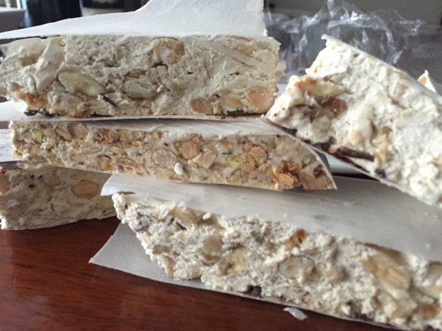 Turrone! It’s incredibly easy to make.