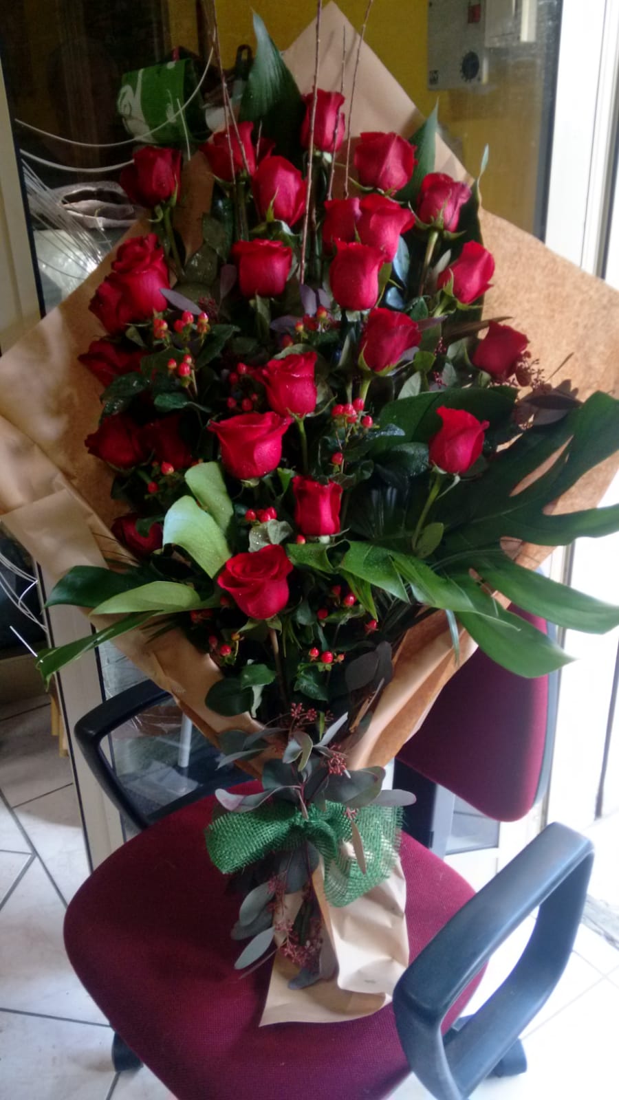 composizione floreale per funerale