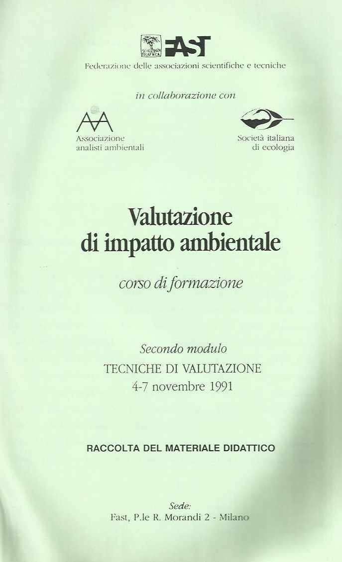 Associazione Analisti Ambientali (AAA) Associazione Analisti Ambientali (AAA)