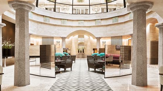 PARK HYATT HOTEL MILANO progettazione dell'isolamento acustico e correzione acustica del nuovo hotel  - stanze, parti comuni, ristorante e sala meeting.