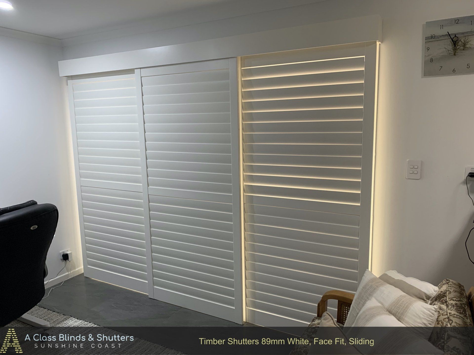 large white shutters