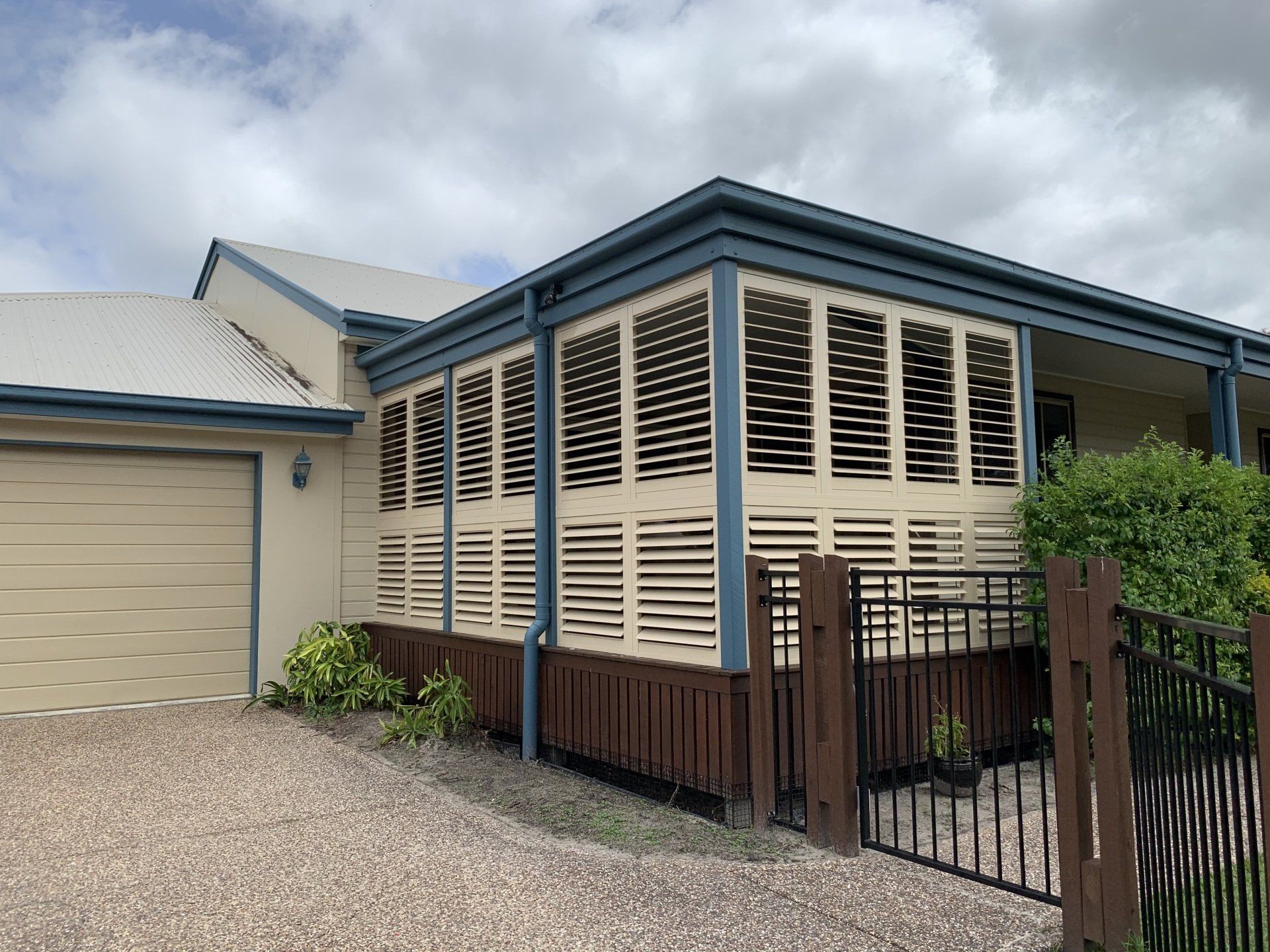 Aluminium sunshine coast shutters