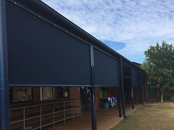 awnings on front of house