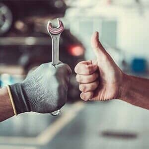 Auto Repair — Repair Men Having Their Thumbs Up in Little Rock, AR Auto Repair — Repair Men Having Their Thumbs Up in Little Rock, AR
