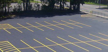 Shiny Black Asphalt — Columbia, NJ — Suburban Asphalt Maintenance Shiny Black Asphalt — Columbia, NJ — Suburban Asphalt Maintenance