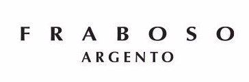 Logo for Fraboso Argento, text in a serif font.