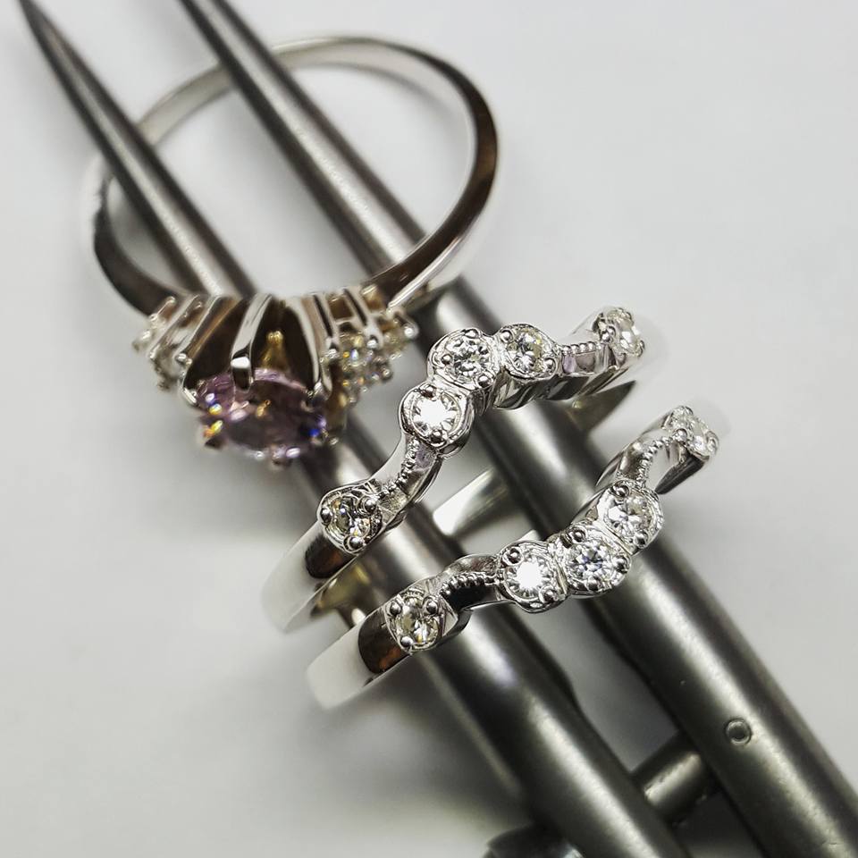 Sterling Silver Engagement Ring — Champaign, IL — Robert's: The Fine Art of Jewelry