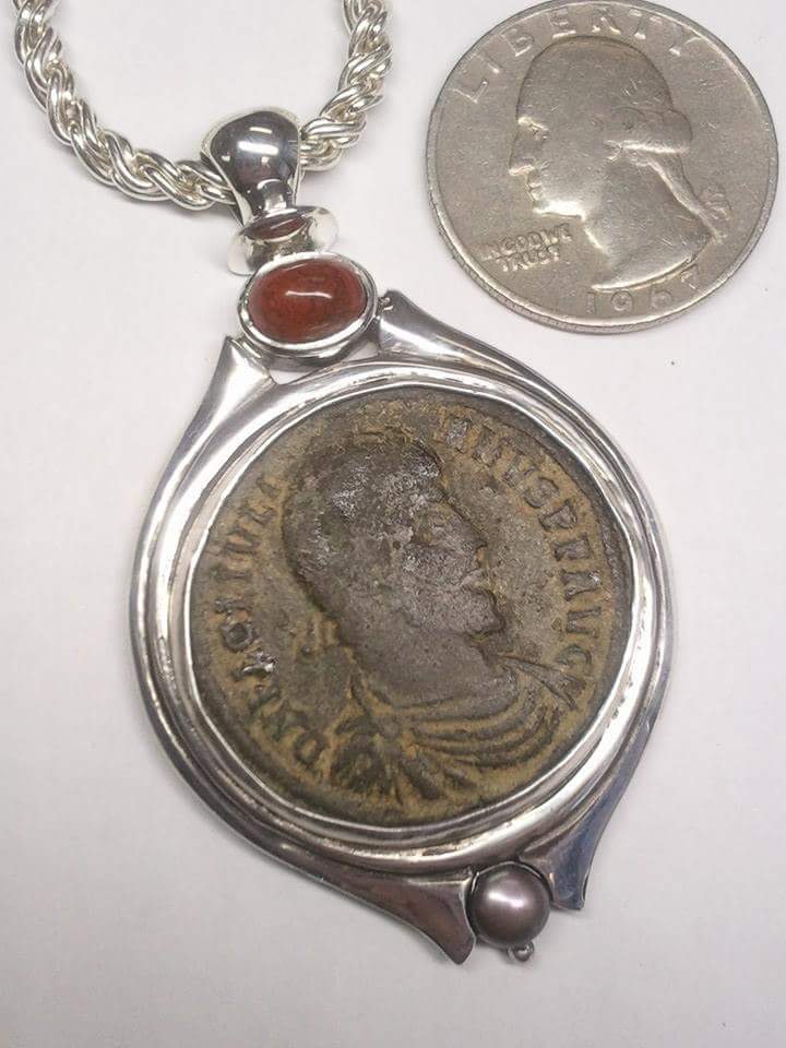 Custom Sterling Silver Pendant — Champaign, IL — Robert's: The Fine Art of Jewelry