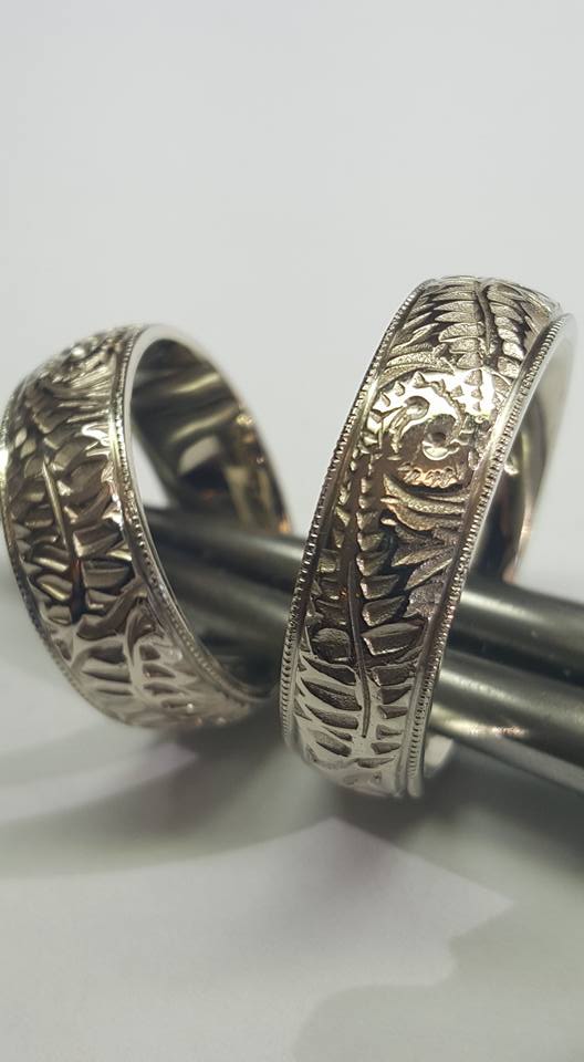 14k White Gold Wedding Rings — Champaign, IL — Robert's: The Fine Art of Jewelry