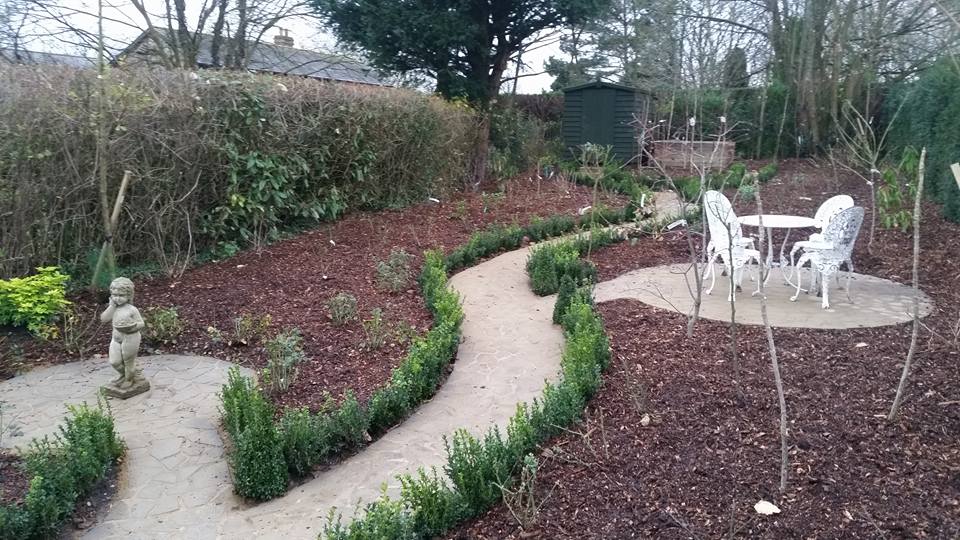 garden walking way