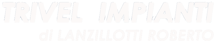 trivel impianti logo in negativo