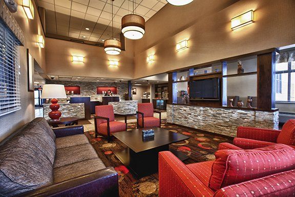 Interior photo in Shelby Comfort Inn & Suites lobby