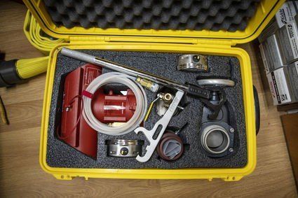 Photo of the inside of a firefighting