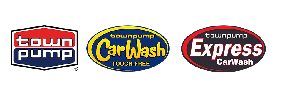 Town Pump & Car Wash logos