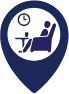 Icon indicating lounge
