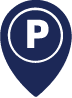 Icon indicating Parking