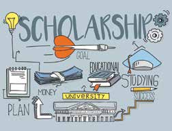 illustration of Scholarship / learning elements