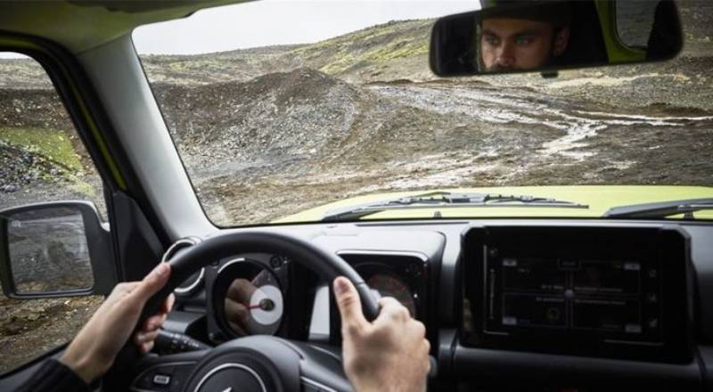 Jimny in montagna