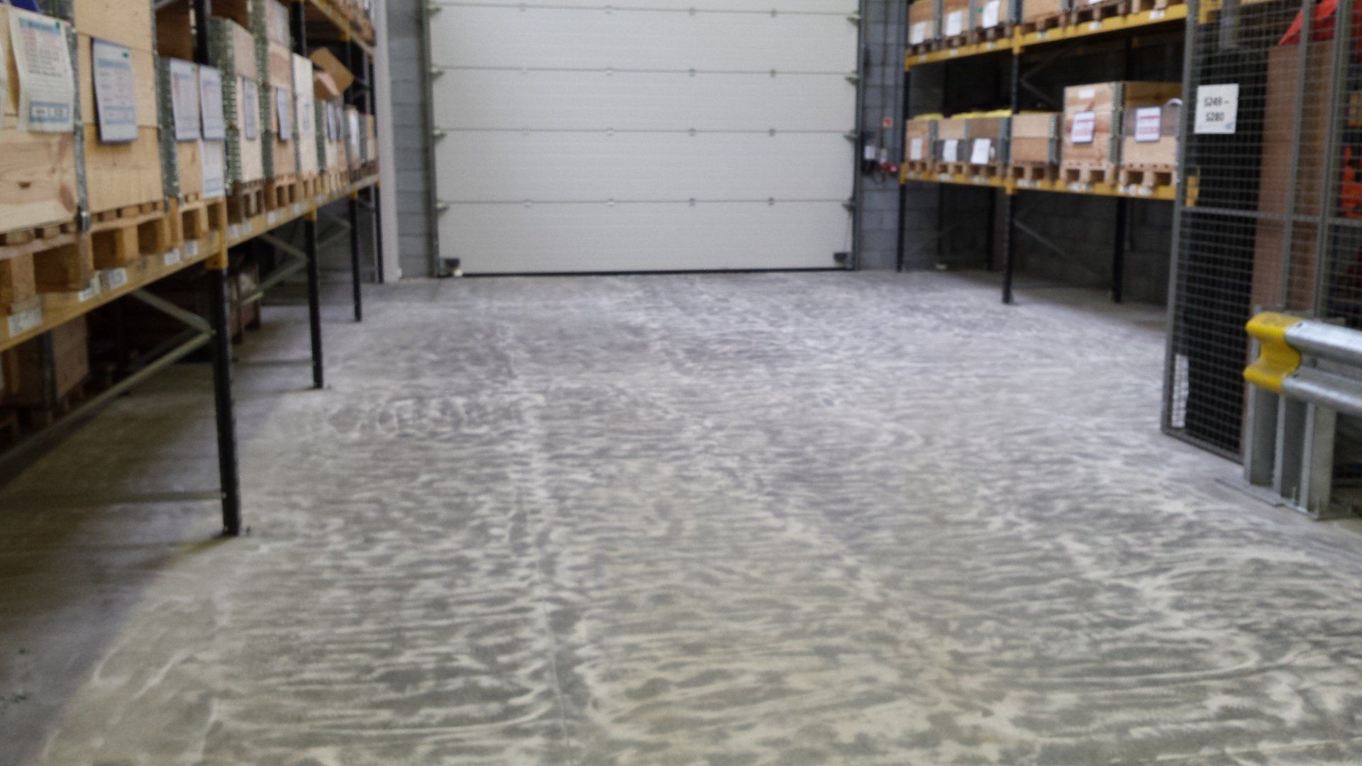 Warehouse floor area