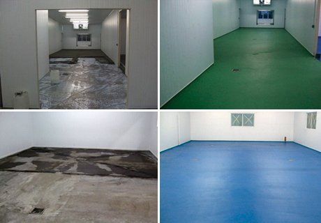 Resin flooring