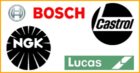 BOSCH Castrol logos