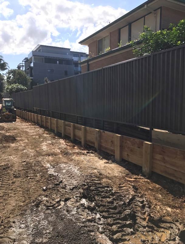 tall residential fence