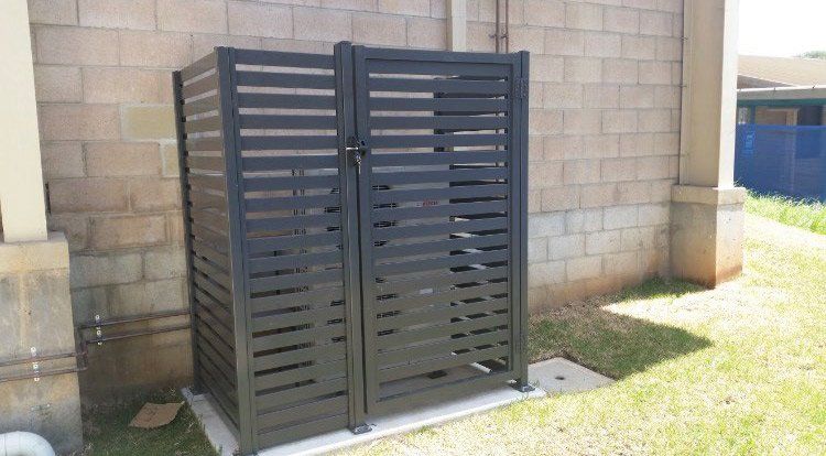 small fence barrier