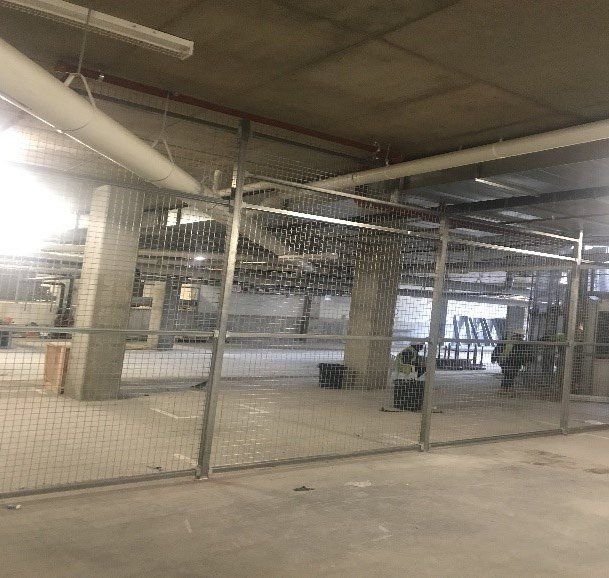 underground chain link fences