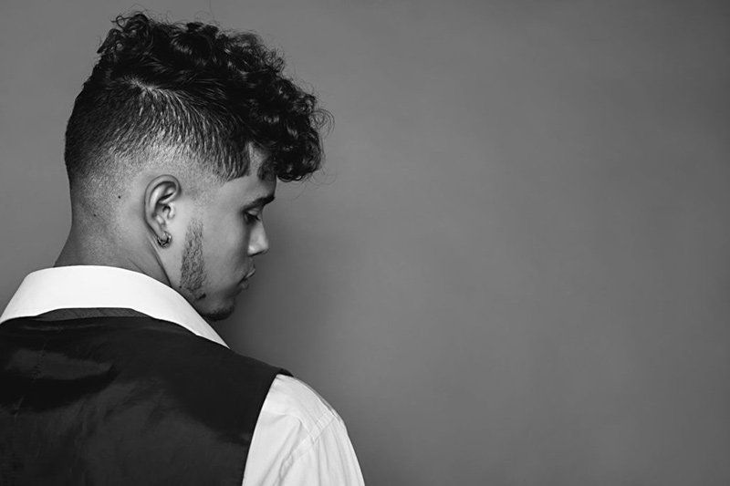 View of men hair styling done at CBJ