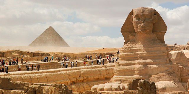 Giza Pyramids and Sphinx
