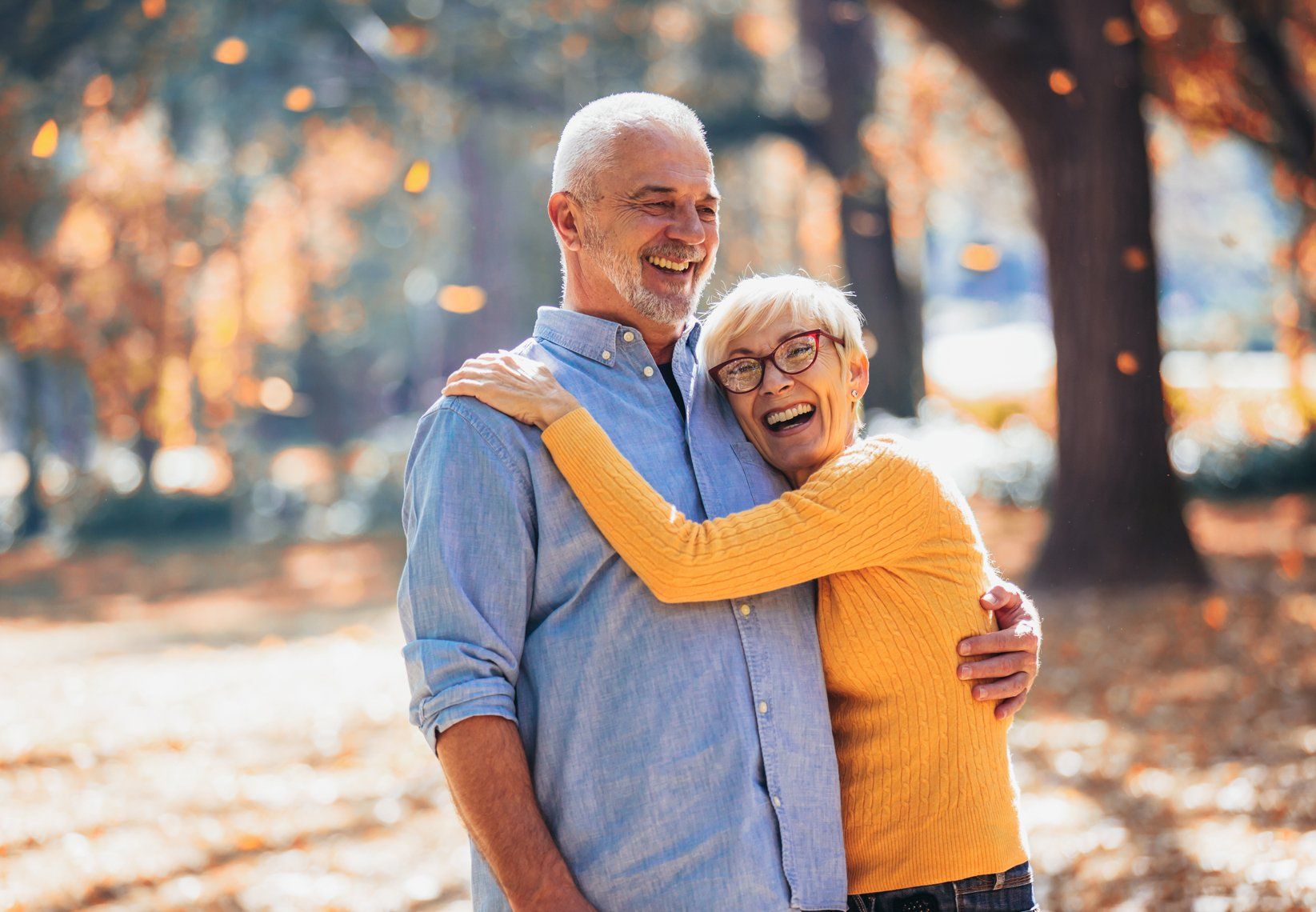At-Home Care — Happy Senior Couple In Spring, MD At-Home Care — Happy Senior Couple In Spring, MD