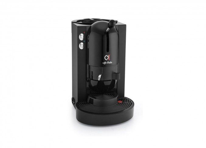 Macchina caffè espresso nera