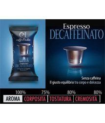 Espresso decaffeinato in cialde