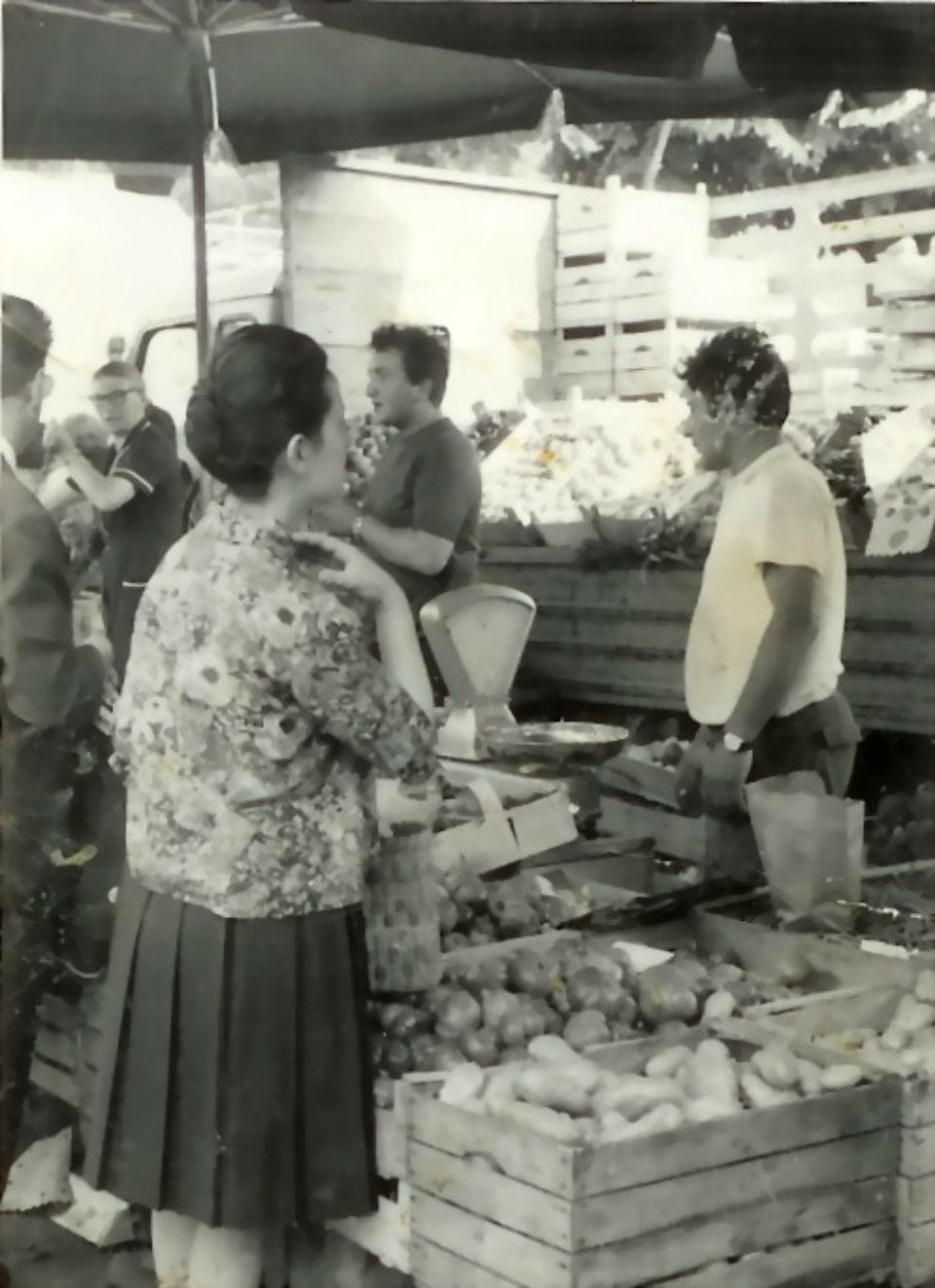 foto d'epoca della famiglia dei titolari