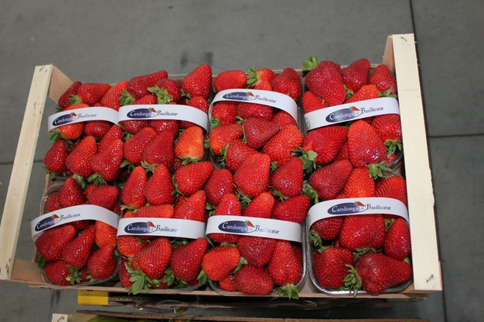 cassette di fragole