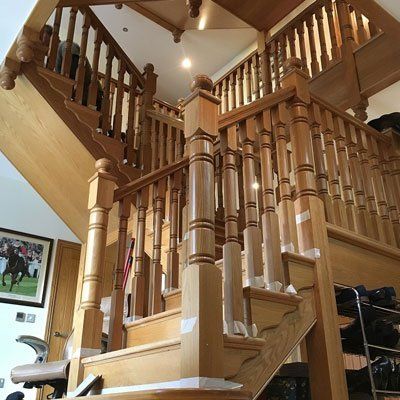Staircase polishing