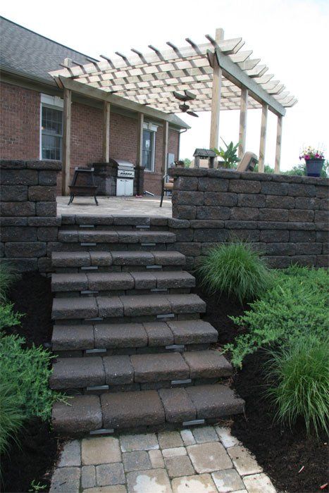 Landscape Stair — Stone Stair in Marietta, PA