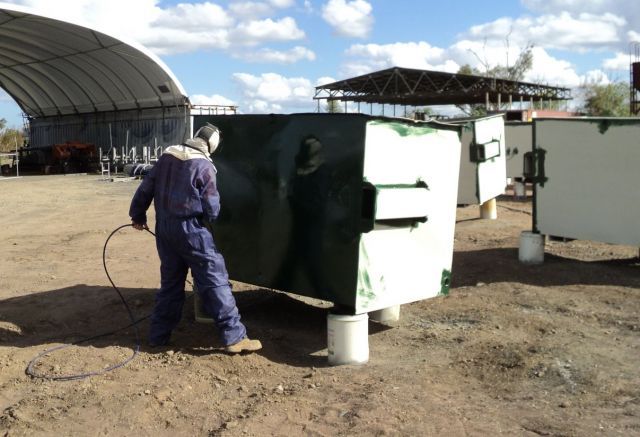 Abrasive blasting and coating/painting Mackay and the Bowen Basin