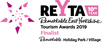 REYTA award logo: starburst design with