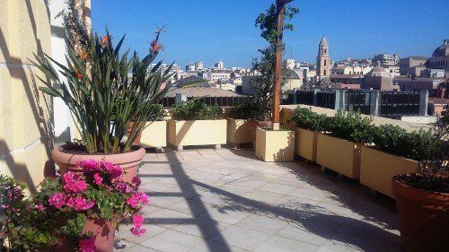allestimento di terrazzi panoramici