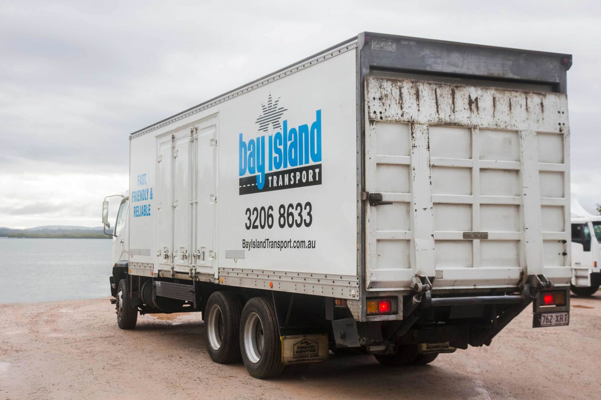 Rear of the truck