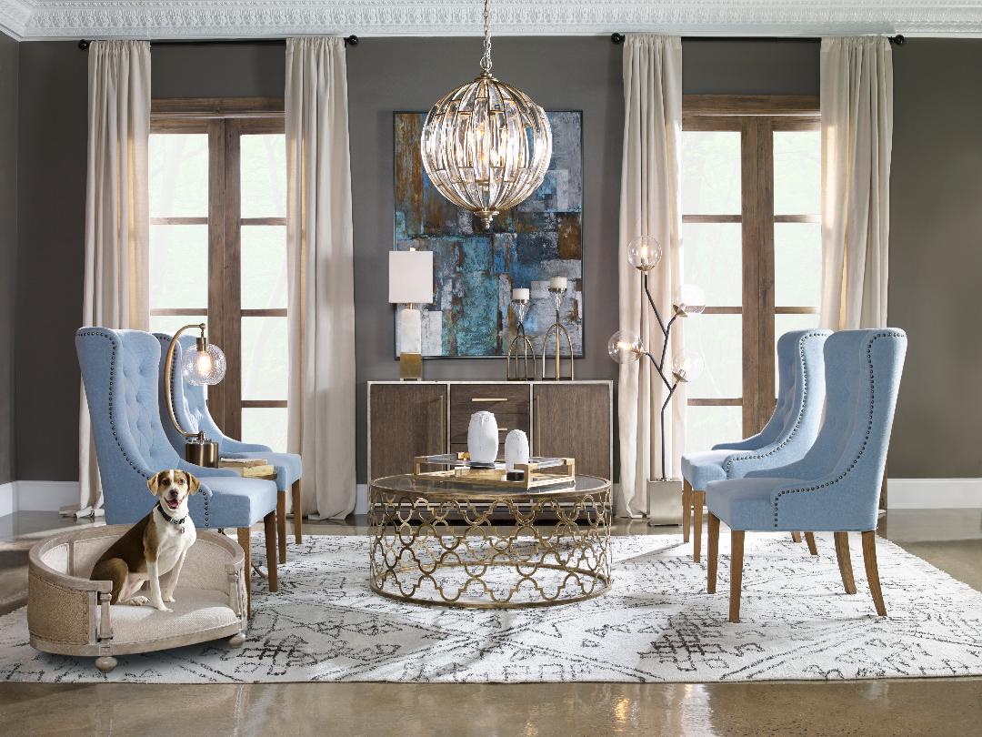 Rustic Interior Featuring Living Room Furniture