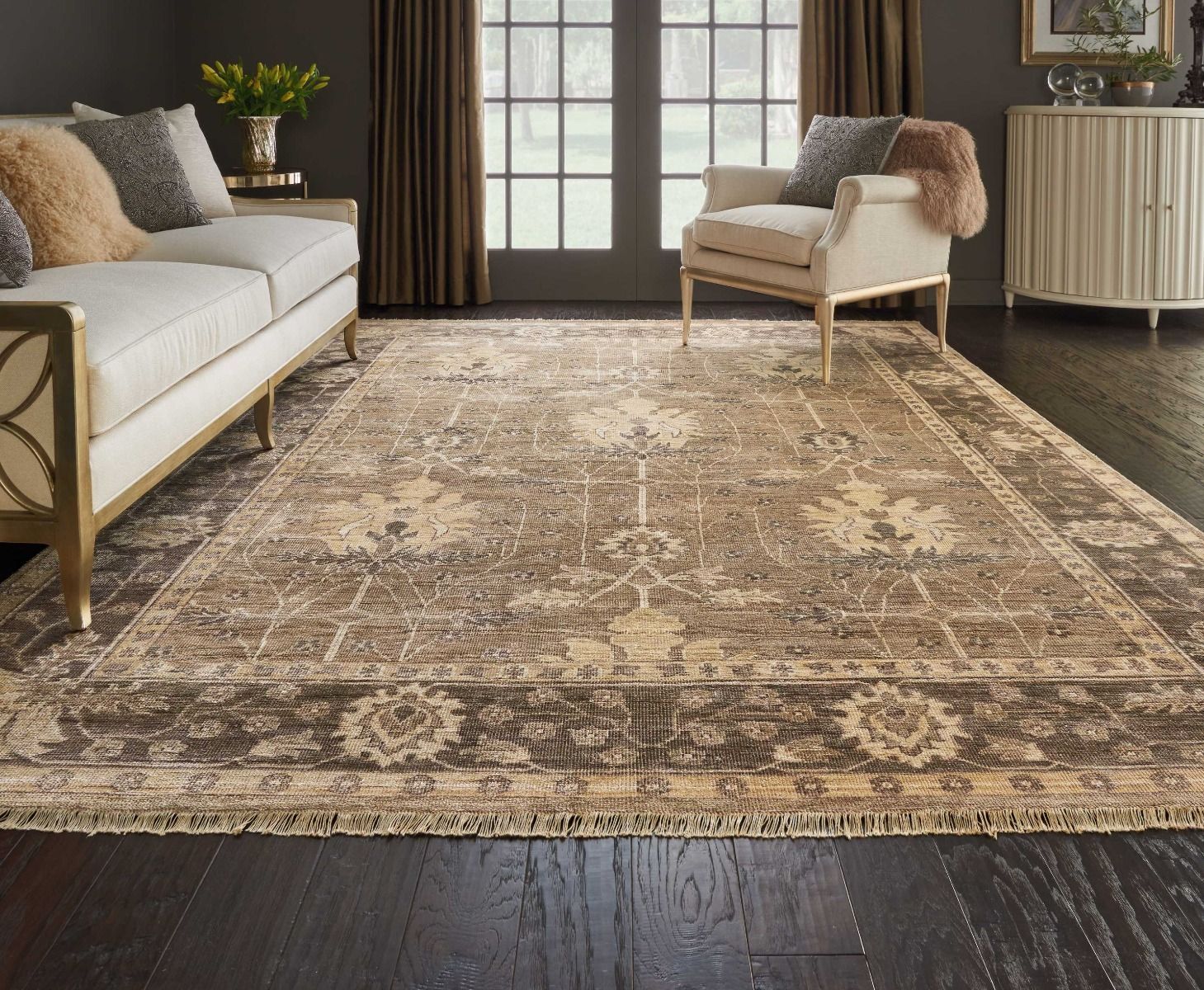 Beige Area Rug