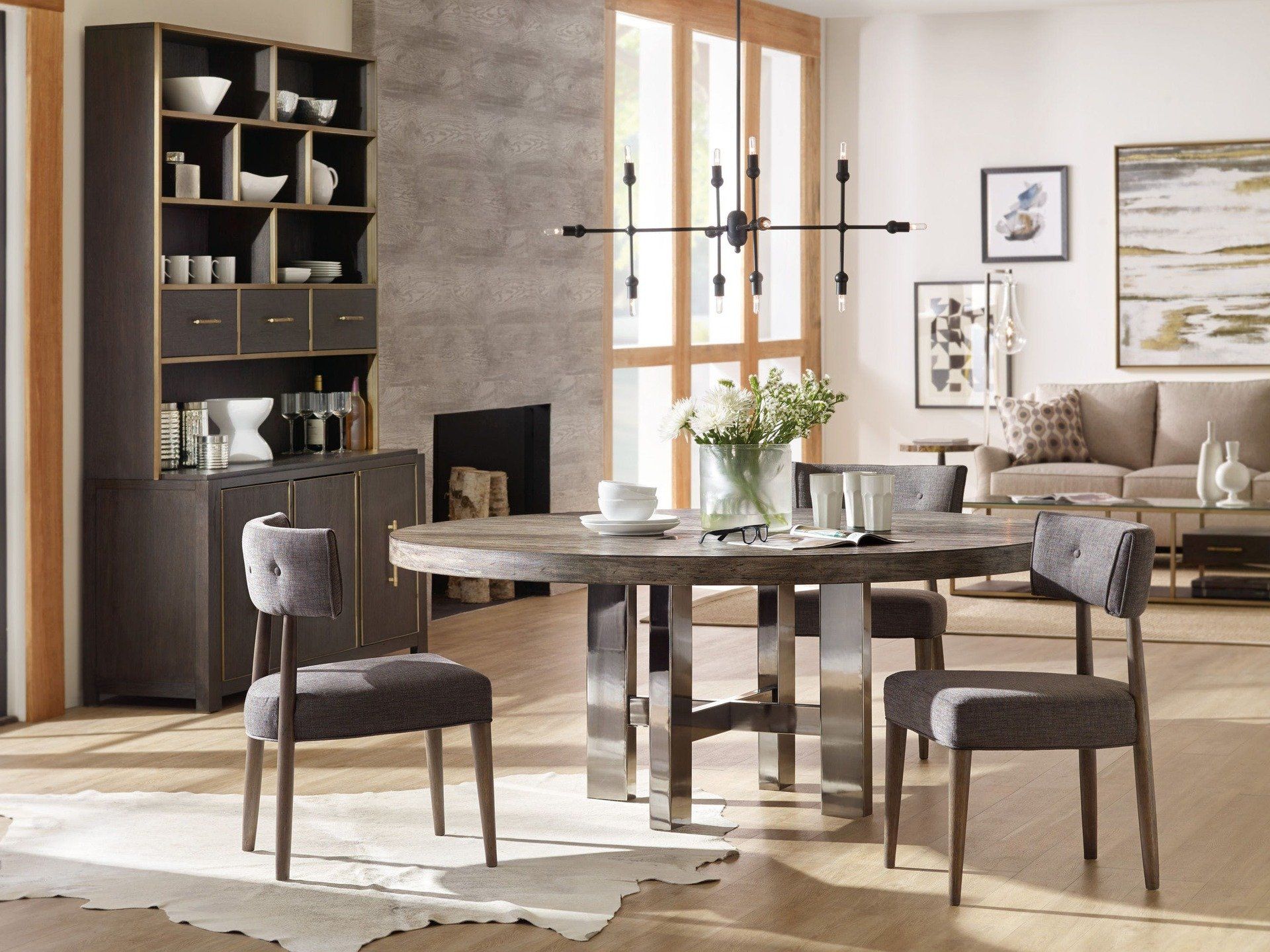 Fresh and Modern Dining Area
