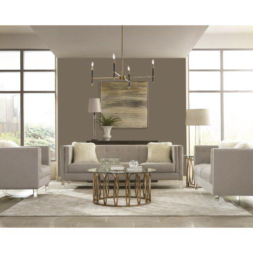 Sitting Area Featuring Home Lighting Fixture