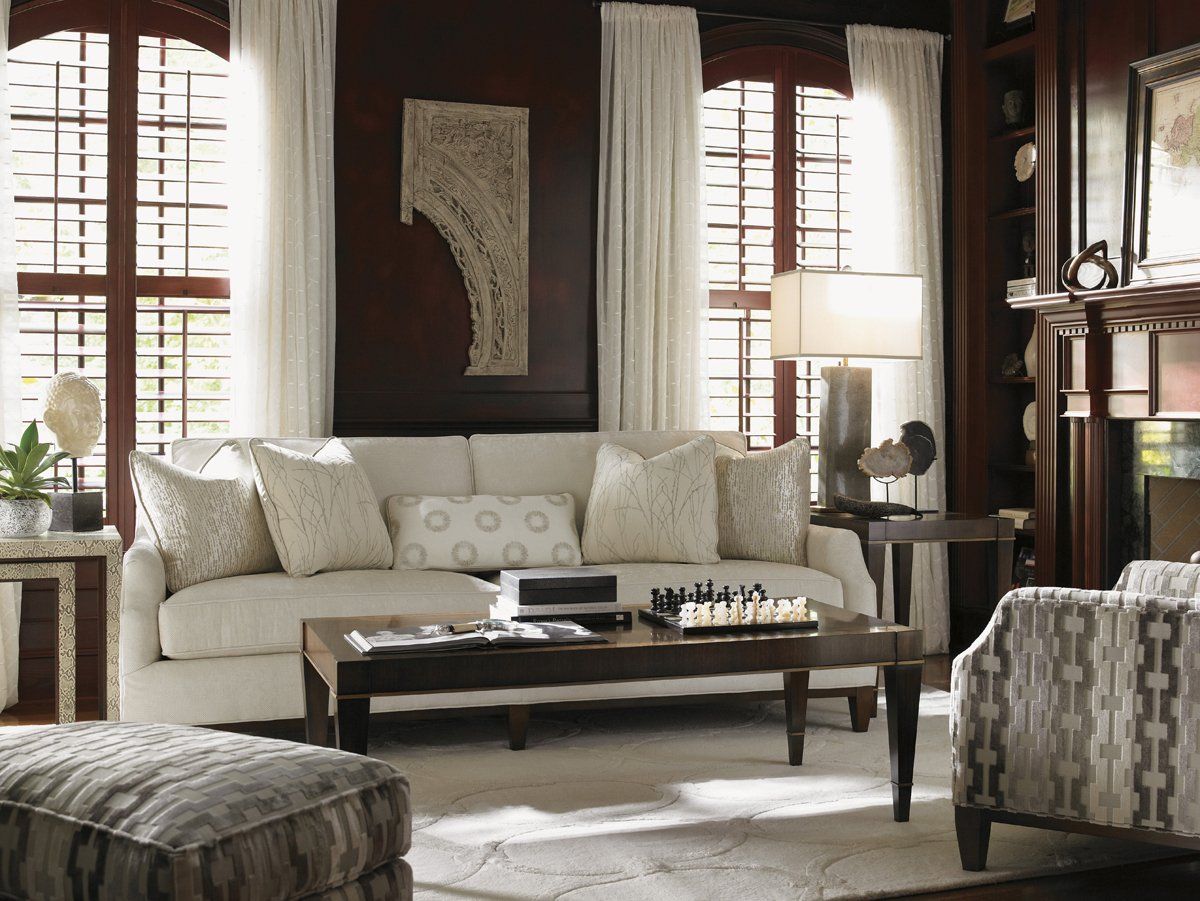 Stylish Sitting Area Featuring Comfortable Living Room Furniture