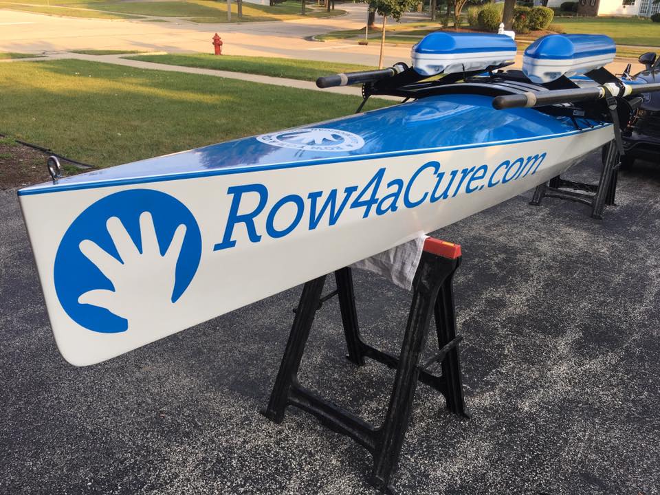 2016 Row4aCure boat rowboat